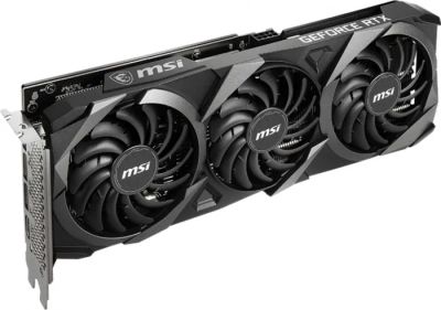 Лот: 19904420. Фото: 1. Видеокарта MSI GeForce RTX 3060... Видеокарты