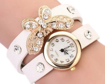 Лот: 7571029. Фото: 1. Часы с бабочкой на длинном ремешке... Другие наручные часы