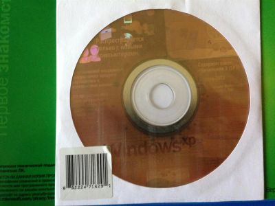 Лот: 2981364. Фото: 1. Лицензионный Диск Windows XP Home... Системные