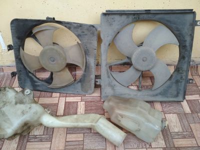 Лот: 15199590. Фото: 1. Вентиляторы Cr-v RD1,2. Двигатель и элементы двигателя
