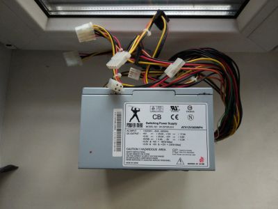 Лот: 19973655. Фото: 1. БП PowerMan 300w. Корпуса, блоки питания