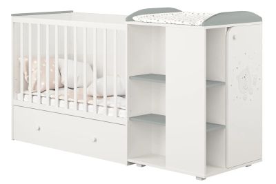 Лот: 25274389. Фото: 1. Кроватка-трансформер POLINI kids... Детские кровати и кроватки