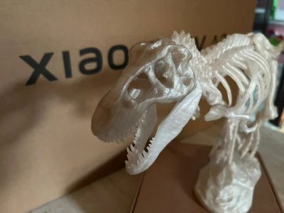 Лот: 20768364. Фото: 1. Скелет тиранозавра. 3d печать. Брелоки для ключей