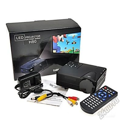 Лот: 5869037. Фото: 1. Проектор LED HD, Input; VGA,HDMI... Проекторы
