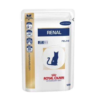 Лот: 9978748. Фото: 1. Роял Канин Royal canin Renal c... Корма