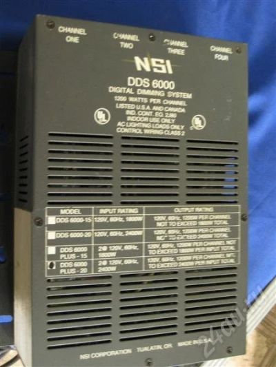 Лот: 253218. Фото: 1. диммер NSI -6000w. Световое оборудование