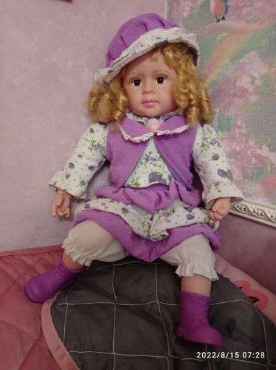 Лот: 19344493. Фото: 1. Кукла паричковая. Куклы