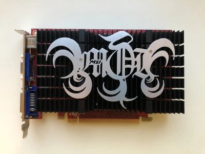 Лот: 24075790. Фото: 1. PCI-E 256Mb MSI GeForce 8500GT... Видеокарты