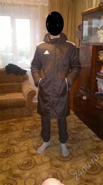 Лот: 2179684. Фото: 1. новый пуховик пальто ADIDAS мужской. Верхняя одежда