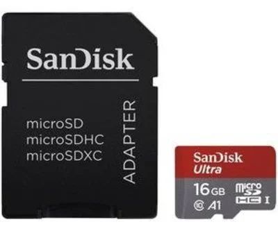 Лот: 10497936. Фото: 1. Карта памяти microSD HC 16 GB... Карты памяти