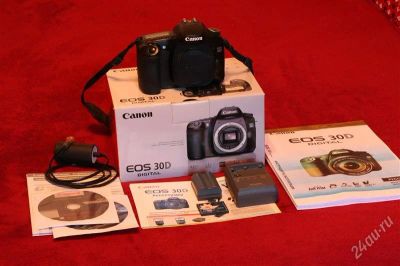 Лот: 899444. Фото: 1. CANON EOS 30D ( body). Цифровые зеркальные
