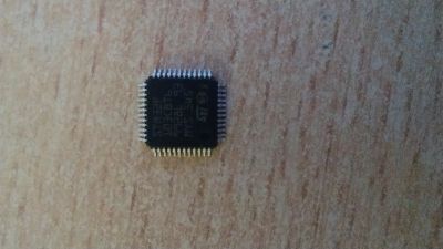 Лот: 24279324. Фото: 1. STM32F103CBT6. Микроконтроллеры