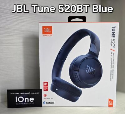 Лот: 23274256. Фото: 1. Наушники JBL Tune 520BT Синий... Наушники, гарнитуры