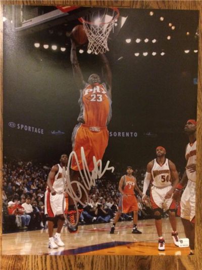 Лот: 9610855. Фото: 1. Фото с автографом игрока НБА Jason... Вещи известных людей, автографы