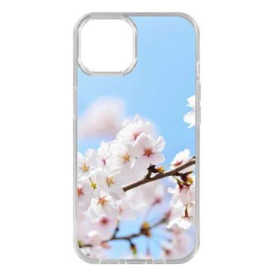 Лот: 25051221. Фото: 1. Чехол Krutoff Clear Case "Цветение... Чехлы, бамперы