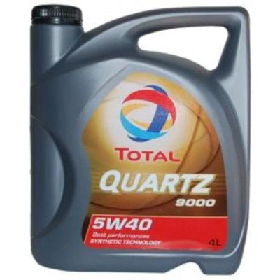 Лот: 9064907. Фото: 1. TOTAL Quartz 9000 5W-40 4L. Масла, жидкости