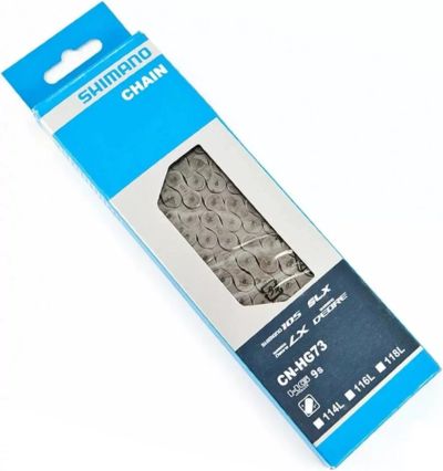 Лот: 5277548. Фото: 1. Цепь Shimano SLX/LX, CN-HG73... Запчасти
