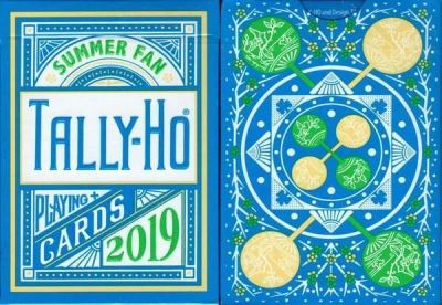 Лот: 15645758. Фото: 1. Карты Tally-Ho Summer Fan Edition. Настольные игры, карты