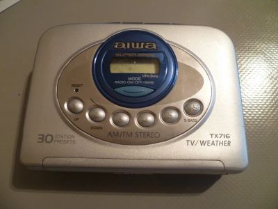 Лот: 18064531. Фото: 1. Aiwa плеер. Плееры