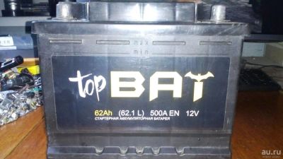 Лот: 8591246. Фото: 1. Аккумулятор TopBat 62 а/ч. Аккумуляторы