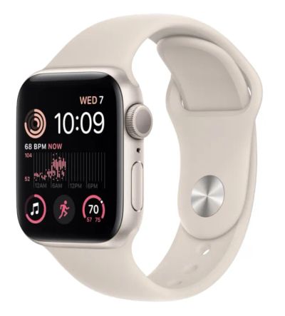 Лот: 19451218. Фото: 1. Часы Apple Watch SE 2 GPS 40мм... Смарт-часы, фитнес-браслеты, аксессуары