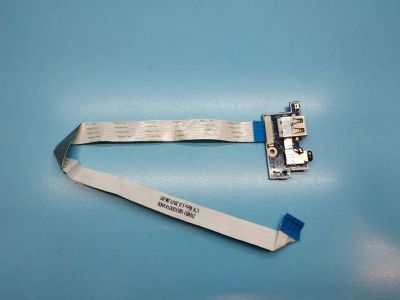 Лот: 17464615. Фото: 1. Б/У плата с разъемами USB, Audio... Платы расширения, контроллеры, доп. порты