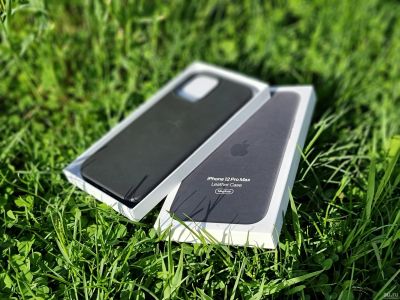 Лот: 17758816. Фото: 1. Чехол кожаный Apple iPhone 12... Чехлы, бамперы
