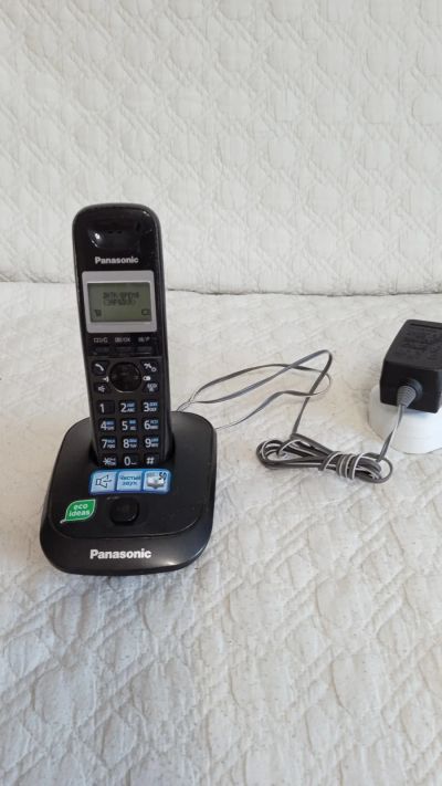 Лот: 18717545. Фото: 1. Радиотелефон Panasonic КТ-ТG2511RU. DECT и радиотелефоны