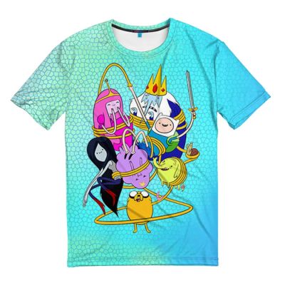 Лот: 11751957. Фото: 1. Мужская футболка 3D "Adventure... Футболки, поло