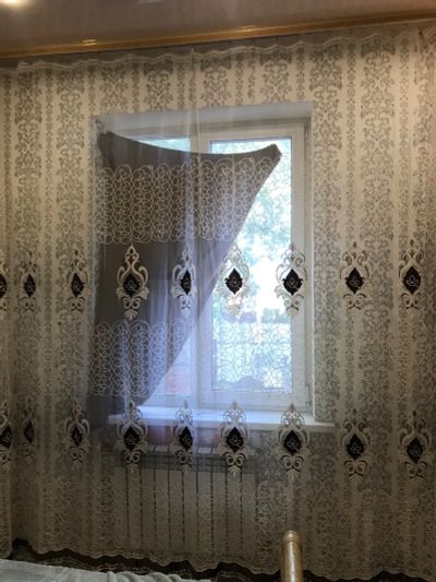 Лот: 22839832. Фото: 1. Тюль 350х280. Шторы, тюль