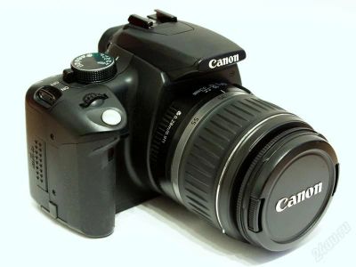 Лот: 1422967. Фото: 1. фотоаппарат Canon EOS 350D Black... Цифровые зеркальные