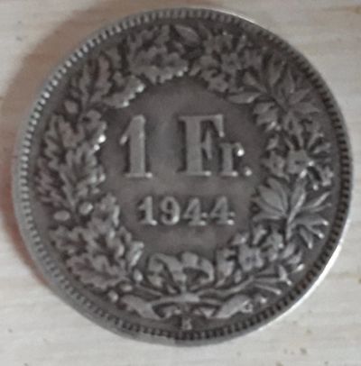 Лот: 11979128. Фото: 1. швейцария1944год.серебро. Европа