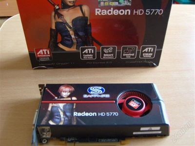 Лот: 2695345. Фото: 1. Видеокарта SAPPHIRE RADEON HD... Видеокарты