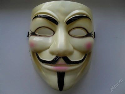 Лот: 2796791. Фото: 1. Маска Вендетта / Vendetta / Маска... Карнавальные маски, шляпы, аксессуары