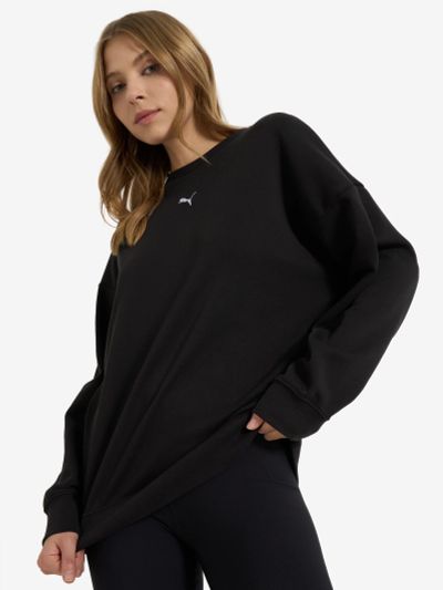 Лот: 25125145. Фото: 1. Свитшот женский PUMA Ess, Черный. Другое (спортивная одежда)
