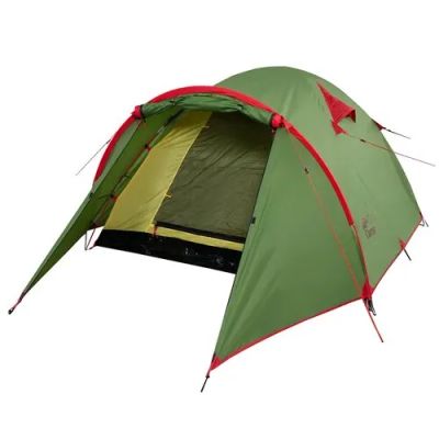 Лот: 25511562. Фото: 1. Палатка Tramp Lite Camp 3 Green. Палатки, тенты