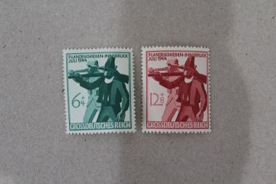 Лот: 24894771. Фото: 1. Германия 1944 года. 3 Рейх. Национальные... Марки