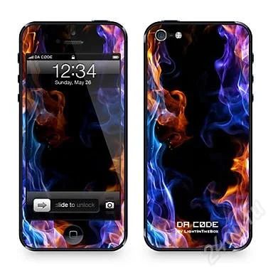 Лот: 2859471. Фото: 1. Da Code _ кожи для iPhone 5... Защитные стёкла, защитные плёнки