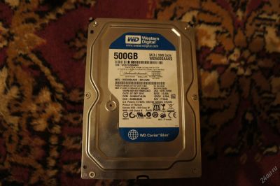 Лот: 4969392. Фото: 1. Винчестер WD 500,320,160. Жёсткие диски (HDD)
