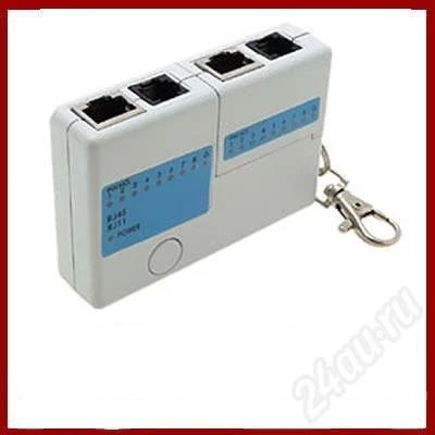 Лот: 548162. Фото: 1. mini Тестер (Network Cable Tester... Другое (сетевые устройства)