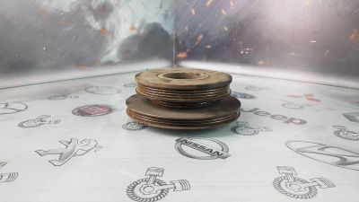 Лот: 23585528. Фото: 1. Шкив коленвала Honda Logo D13B... Двигатель и элементы двигателя