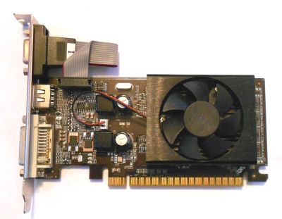 Лот: 8843086. Фото: 1. Видеокарта Palit GeForce 8400GS... Видеокарты