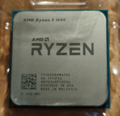 Лот: 17652982. Фото: 1. Процессор Ryzen 5 1600. Процессоры