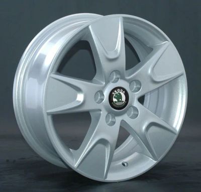 Лот: 5877677. Фото: 1. Литые диски для Skoda 6,0Jx15... Диски