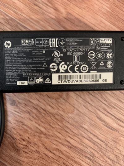Лот: 19208731. Фото: 1. HP блок питания ноутбука 19.5V... Корпуса, блоки питания