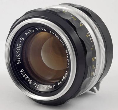 Лот: 3087366. Фото: 1. Объектив NIKON nikkor-s 50mm 1... Объективы