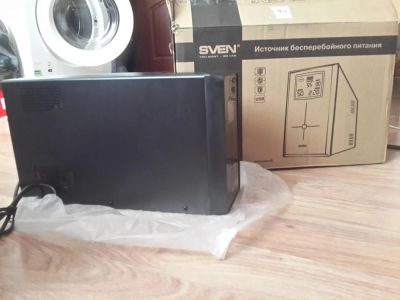 Лот: 5439606. Фото: 1. ИБП SVEN Pro+ 1000 (LCD, USB). ИБП, аккумуляторы для ИБП