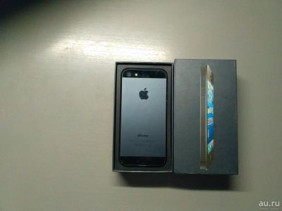 Лот: 8278275. Фото: 1. Iphone 5 16GB Black. Смартфоны