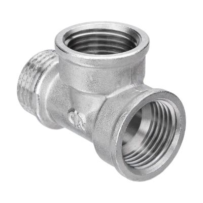 Лот: 25584740. Фото: 1. Тройник 1/2", г-г-ш, латунь, AquaLink. Фитинги, подводка