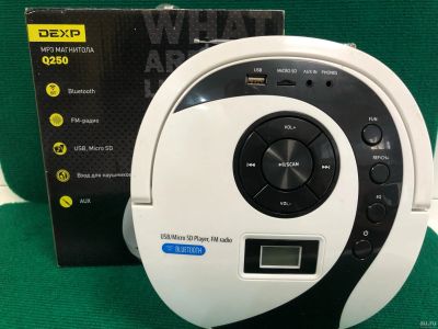 Лот: 18452522. Фото: 1. Магнитола DEXP Q250. Музыкальные центры, магнитолы